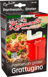 Rigamonti Râzătoare parmezan Art.40, culori asortate, 3.4 x 4.3 x 4.1 cm, roșu