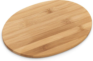 [RESIGILAT] Zeller 25266 Set tocatoare 7 piese, suport, oval, bambus