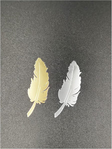 [RESIGILAT] Autocolante vinil pana, laptop, iPhone, aurii, 2 bucati