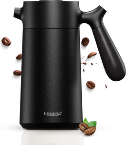 [RESIGILAT] Presa de cafea HEEMBURG 1L din inox cu filtru suplimentar