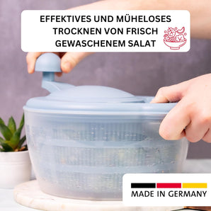 [RESIGILAT] Storcator de salata Westmark, 5 litri, albastru, plastic