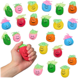 [RESIGILAT] Minge antistres 6 cm, set 24, pentru copii si adulti