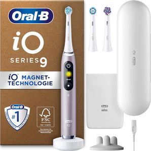 [RESIGILAT] Periuta electrica Oral-B iO 9 Plus cu 3 capete Rose