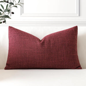 [RESIGILAT] Set 1 Huse de Perna Uni 30x50cm Rosu Vin
