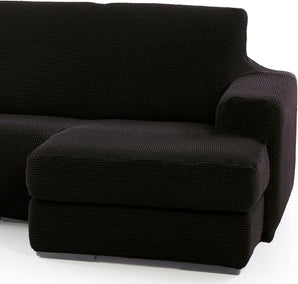 [RESIGILAT] Husa elastica pentru canapea neagra 210-340 cm.