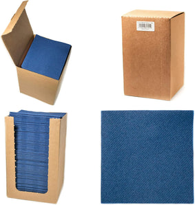 [RESIGILAT] Servetele cocktail Alvotex Airlaid 20x20cm 100 buc D.BLUE