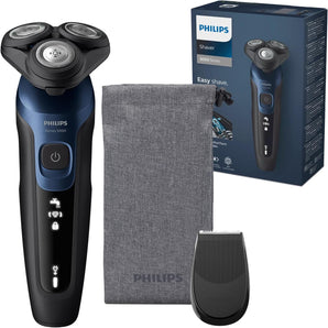 [RESIGILAT] Aparat de ras Philips 5000, wet&dry, albastru, model S5465/18