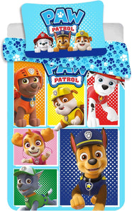[RESIGILAT] Paw Patrol lenjerie pat copii 100x135 cm 100% bumbac