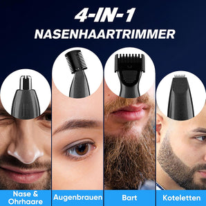 [RESIGILAT] Oukzon Aparat tuns par nas si barba, 4 in 1 USB LED