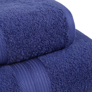 [RESIGILAT] Set prosoape baie Amazon Basics 4 bucati bumbac albastru