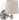 [RESIGILAT] Relaxdays lampa perete vintage, reglabila, textil, E14, bej