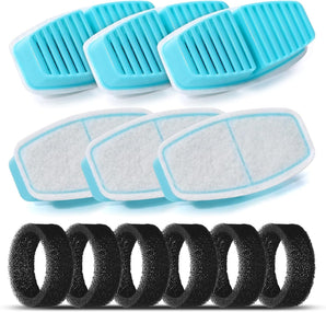 [RESIGILAT] Filtre BEMOONY pentru fantana pisici, 6 filtre + 6 bureti