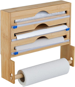 [RESIGILAT] Distribuitor folie bucatarie montare perete bambus natural