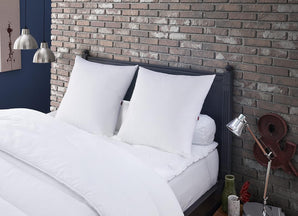 [RESIGILAT] DODO 2 perne naturale, 60 x 60 cm, confort ferm, albe