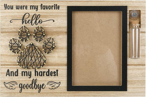 [RESIGILAT] Rame foto comemorative, animale de companie, lemn, A