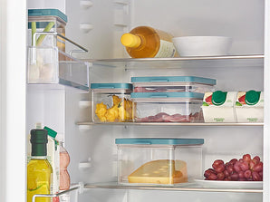 [RESIGILAT] Mepal Organizator frigider 3 cutii 500 ml Salvia nordica