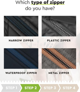 [RESIGILAT] ZlideOn Inlocuitor Fermoar, Negru, XL