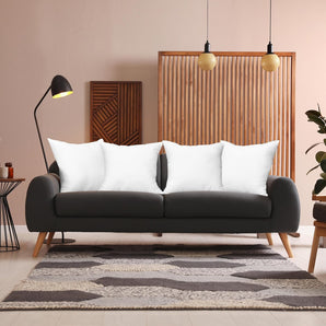 [RESIGILAT] Utopia Bedding Perne Decorative, Set de 4, Albe, 43x43 cm