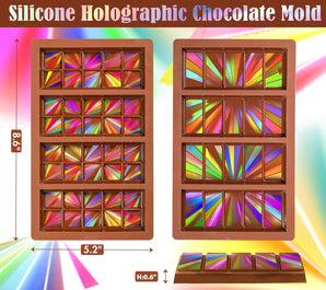 [RESIGILAT] Webake Mufa Holografica Ciocolata, Silicon, 2 Bucati