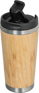 [RESIGILAT] Pahar Bambus Reutilizabil 350 ml, Etanș pentru Cafea