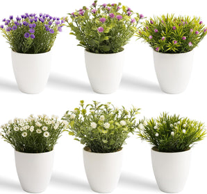[RESIGILAT] Plante artificiale mici de 16cm pentru decoratiuni interioare