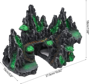 [RESIGILAT] Deco acvariu munte piatra ornament gradina ascunzatoare