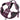 [RESIGILAT] HEELE Ham Caine, Marime M, Reflectorizant, Violet
