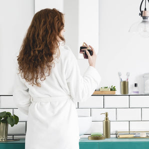 [RESIGILAT] Relaxdays Accesoriu Baie, 4 Piese, Otel Inoxidabil, Auriu