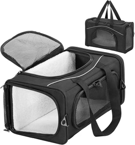[RESIGILAT] Geanta transport animale Petsfit S/negru pentru zbor