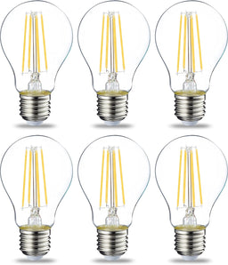 [RESIGILAT] Bec LED alb cald E27 7W – Set de 6