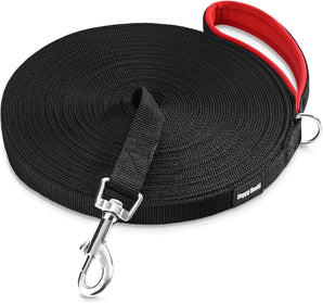 [RESIGILAT] HAPPY HACHI lesa lunga pentru caini, nailon 10m, negru