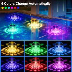 [RESIGILAT] Lumina solara LED pentru piscina si iaz decorativa