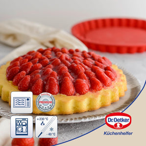 [RESIGILAT] Matrita prajituri fructe 28 cm din silicon Dr Oetker