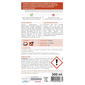 [RESIGILAT] Ulei blaturi lucru 500 ml, protectie, utilizare profesionala