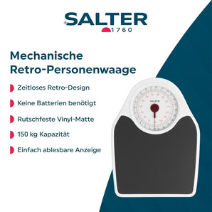 [RESIGILAT] Cantar mecanic Salter 145 BKDR pentru baie, 150kg.