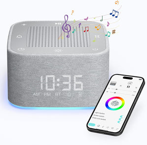 [RESIGILAT] Ceas digital alarma 2 in 1 cu sunete linistitoare
