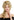 [RESIGILAT] WIG ME UP peruca dama, stil baroc, blond, 50cm