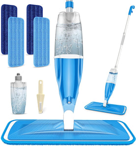 [RESIGILAT] Mop cu pulverizator EXEGO si 4 huse din microfibra
