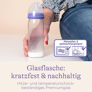 [RESIGILAT] Biberon Lansinoh sticla NaturalWave S, 160 ml