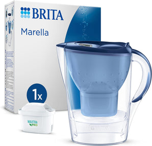 [RESIGILAT] Carafa filtranta BRITA Marella albastru 2,4 l cu cartus MAXTRA PRO