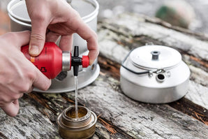 [RESIGILAT] Trangia Butelie Combustibil 1 litru, Camping, Rezistenta