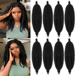 [RESIGILAT] Samtress 22 Inch Afro Twist 8 pachete par cret nr 1B