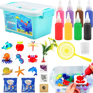 [RESIGILAT] Set Yizemay Aqua Gelz Jucarii 3D pentru copii 4-7 ani.