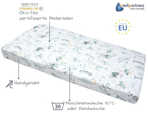 [RESIGILAT] Ceaceaf 60x120 cm pentru copii, bumbac 100%, model Ocean – confort și calitate superioară