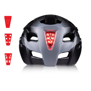 [RESIGILAT] Casca bicicleta Dunlop M 55-58 cm cu led negru