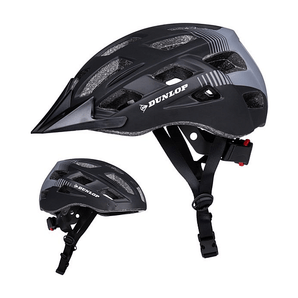[RESIGILAT] Casca bicicleta Dunlop M 55-58 cm cu led negru