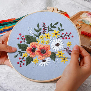 [RESIGILAT] Set broderie pentru adulti, DIY pentru incepatori