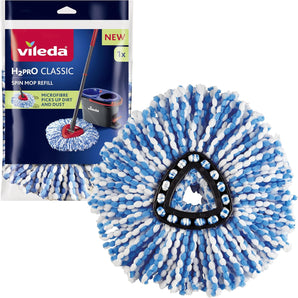 [RESIGILAT] Vileda H2PrO Spin Mop Refill, Microfiber, Durable Replacement