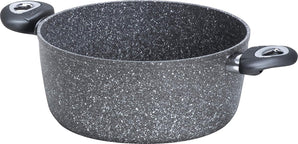 Aeternum Full Induction Madame Petravera 3.0 cratiță (2 mânere), aluminiu, potrivită pentru inducție, 28 cm, metal, gri