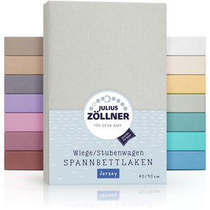 [RESIGILAT] Cearsaf Julius Zollner gri deschis 90x40cm bumbac
